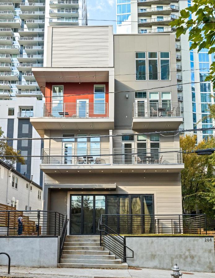 Angelic Central Midtown Home One Block From Piedmont Park Атланта Экстерьер фото